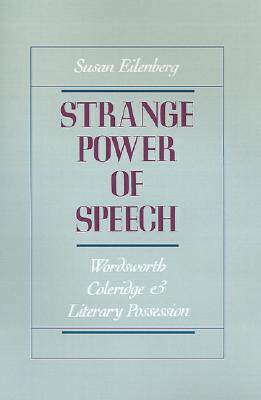 【预售】Strange Power of Speech: Wordsworth, Coleridge, and