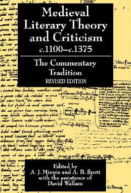 【预售】Medieval Literary Theory and Criticism