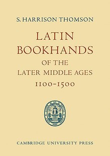 Later 1500 Latin 1100 Ages Middle the Bookhands 预售