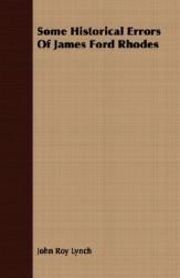 【预售】Some Historical Errors of James Ford Rhodes