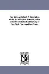 【预售】New York at School: A Description of the Activities