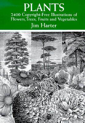 【预售】Plants: 2,400 Copyright-Free Illustrations of