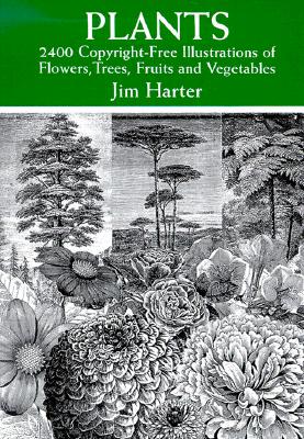 【预售】Plants: 2,400 Copyright-Free Illustrations of