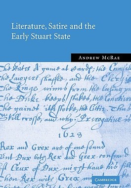 【预售】Literature, Satire and the Early Stuart State