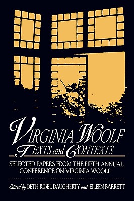 【预售】Virginia Woolf: Texts and Contexts: Selected Papers