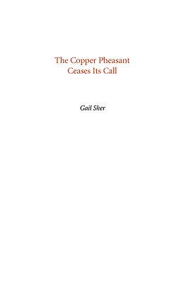 【预售】the copper pheasant ceases its call