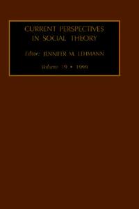 【预售】Current Perspectives in Social Theory