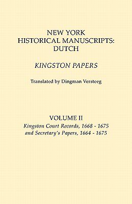 【预售】New York Historical Manuscripts: Dutch. Kingston