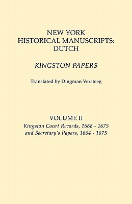 【预售】New York Historical Manuscripts: Dutch. Kingston