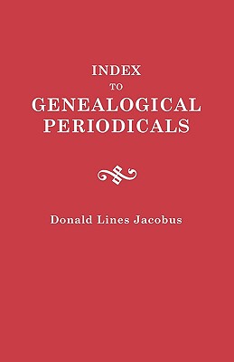 【预售】Index to Genealogical Periodicals. Three Volumes in