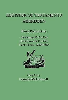 【预售】Register of Testaments: Aberdeen. Three Parts in