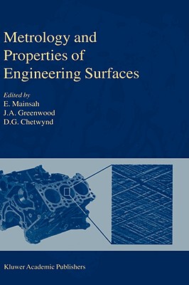 【预售】Metrology and Properties of Engineering Surfaces