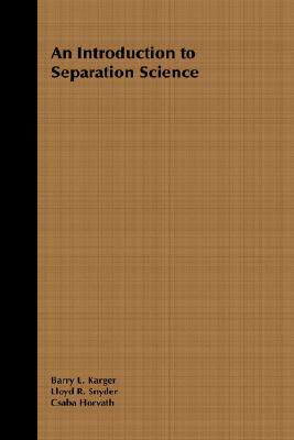 【预售】Introduction To Separation Science