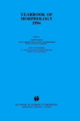 【预售】Yearbook of Morphology 1994: Theme: Mechanisms of