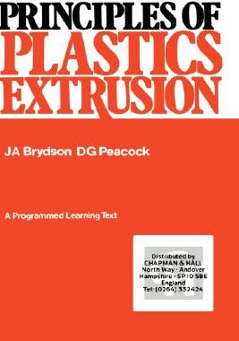 【预售】Principles of Plastics Extrusion