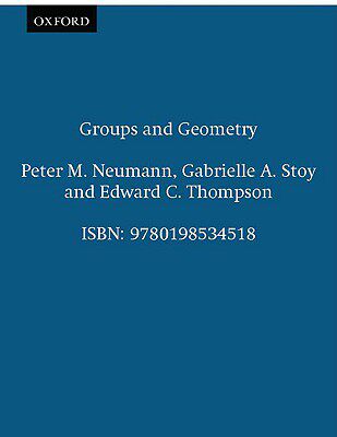 【预售】Groups and Geometry
