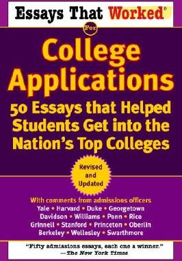 【预售】Essays That Worked for College Applications: 50