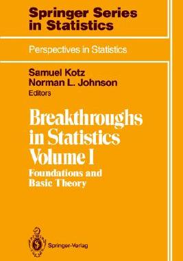 【预售】Breakthroughs in Statistics: Volume 1: Foundations