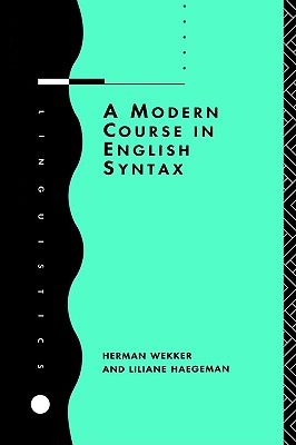【预售】A Modern Course in English Syntax