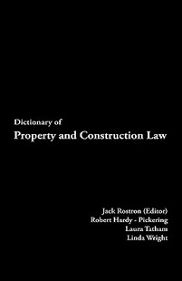 and Property Law Construction 预售 Dictionary