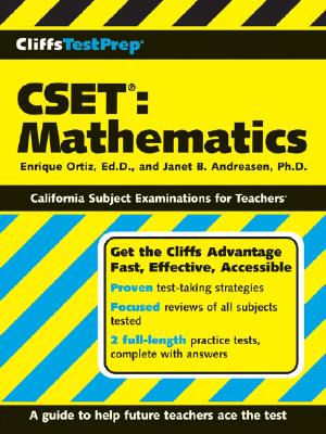 【预订】Cliffstestprep Cset: Mathematics