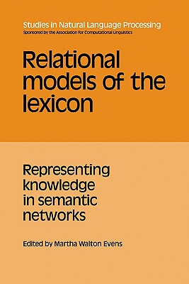 【预售】Relational Models of the Lexicon: Representing