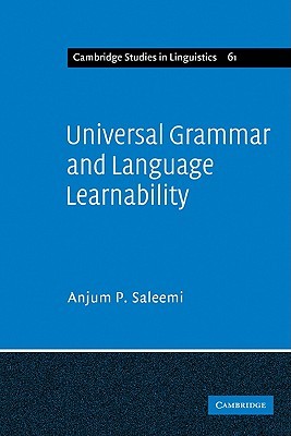 【预售】Universal Grammar and Language Learnability