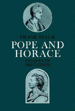 【预售】Pope and Horace: Studies in Imitation
