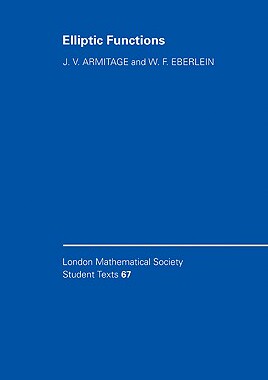 【预售】Elliptic Functions