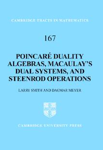 【预售】Poincare Duality Algebras, Macaulay's Dual Systems