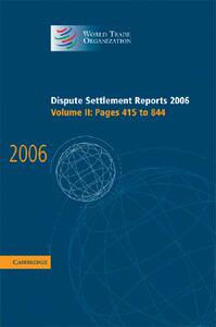 【预售】Dispute Settlement Reports: Pages 415-844