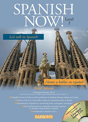 【预售】Spanish Now!, Level 2 [With 3 CDROMs]