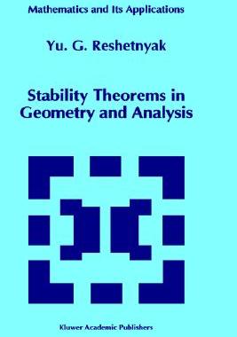 【预售】Stability Theorems in Geometry and Analysis