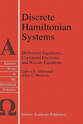 【预售】Discrete Hamiltonian Systems: Difference Equations