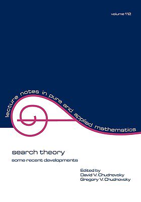 【预售】Search Theory: Some Recent Developments