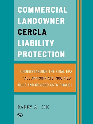 【预售】Commercial Landowner CERCLA Liability Protection: