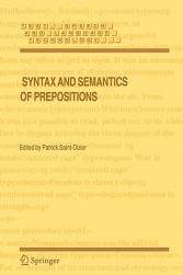 【预售】Syntax and Semantics of Prepositions
