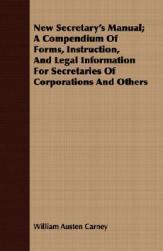 【预售】New Secretary's Manual; A Compendium of Forms