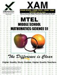 【预售】MTEL Middle School Mathematics/Science 51