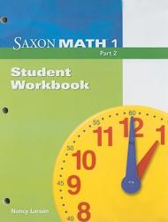 【预订】Saxon Math 1 Part 2, Student Workbook