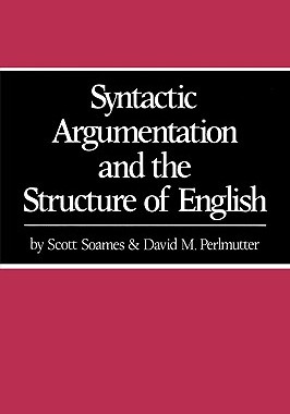【预售】Syntactic Argumentation and the Structure of