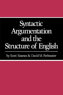 【预售】Syntactic Argumentation and the Structure of