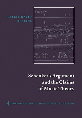 【预售】Schenker's Argument and the Claims of Music Theory