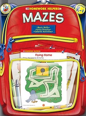 【预售】Mazes, Grades PreK-1