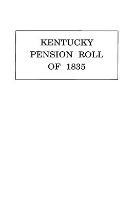 【预售】Kentucky Pension Roll for 1835