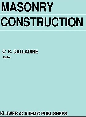 【预售】Masonry Construction: Structural Mechanics and Other
