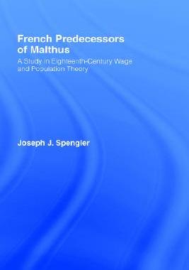 【预售】French Predecessors of Malthus: A Study in