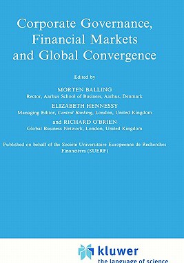 【预售】Corporate Governance, Financial Markets and Global