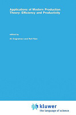 【预售】Applications of Modern Production Theory: Efficiency