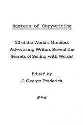 【预售】Masters of Copywriting: 22 of the World's Greatest